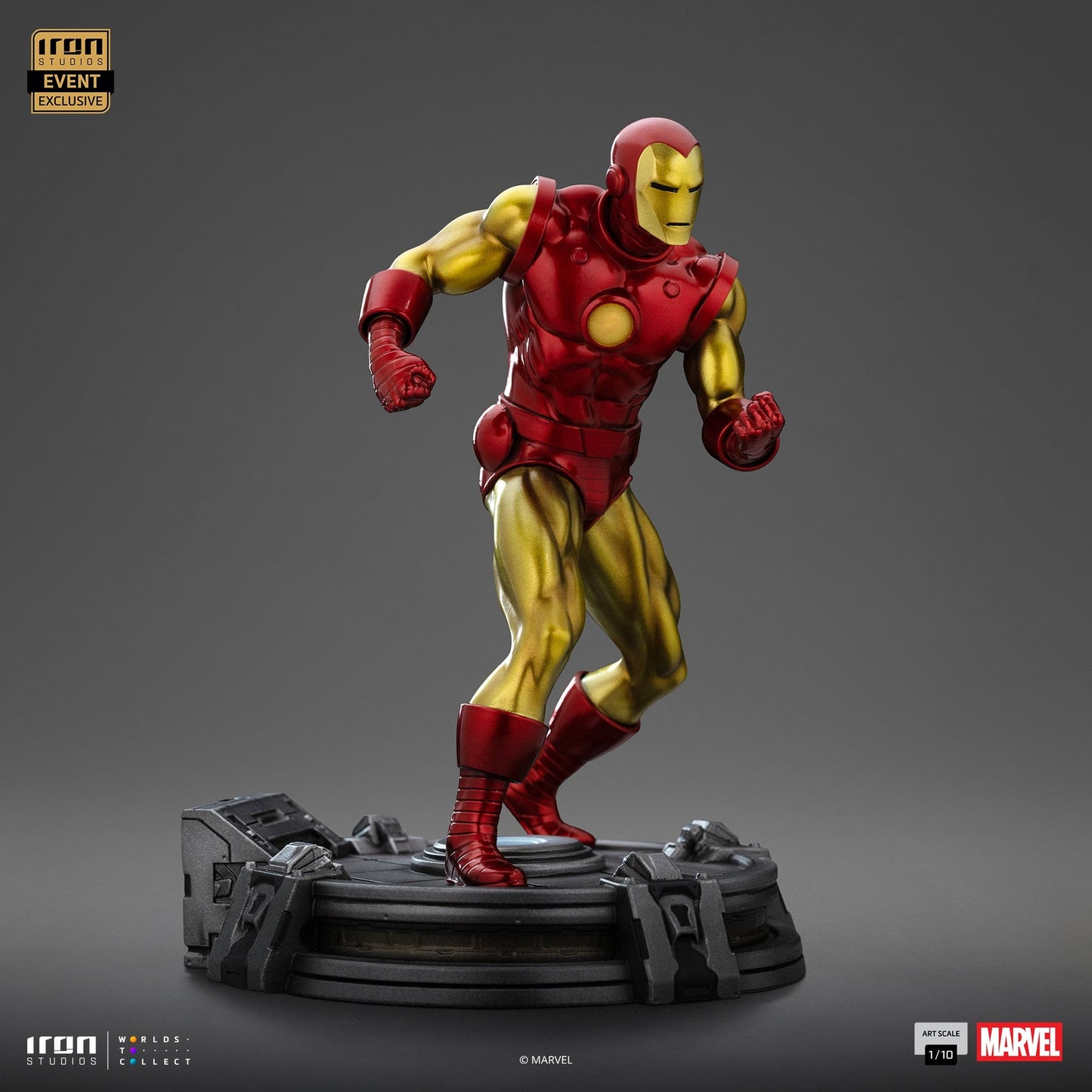 Iron Man Statue (CCXP Event Exclusive 2025) - Marvel Comics - Art Scale 1/10