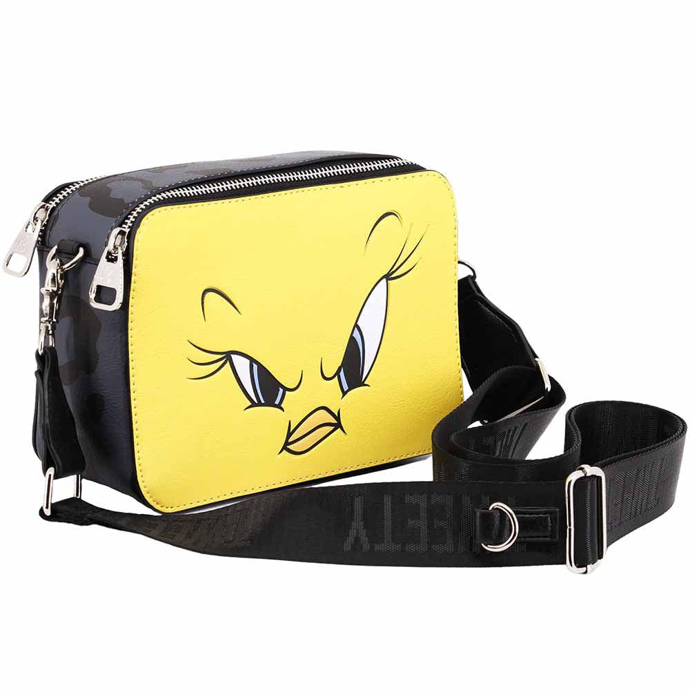 Sac à Bandoulière IBiscuit Looney Tunes « Tweety (Titi) Trouble »