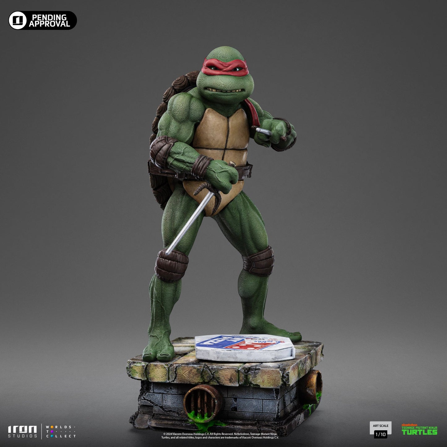 Raphael Statue - TMNT Movie - Art Scale 1/10 - Teenage Mutant Ninja Turtles