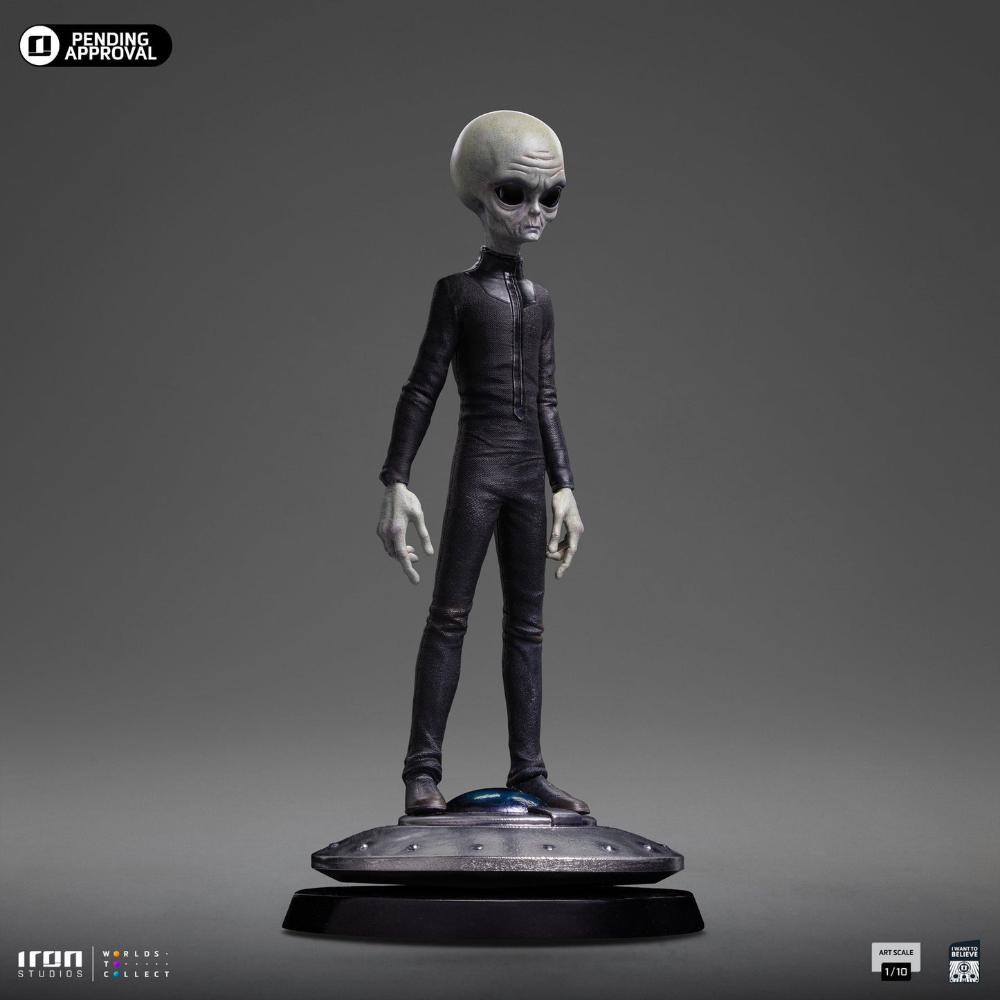 Alien Grey Statue - I Want To Believe - Art Scale 1/10
