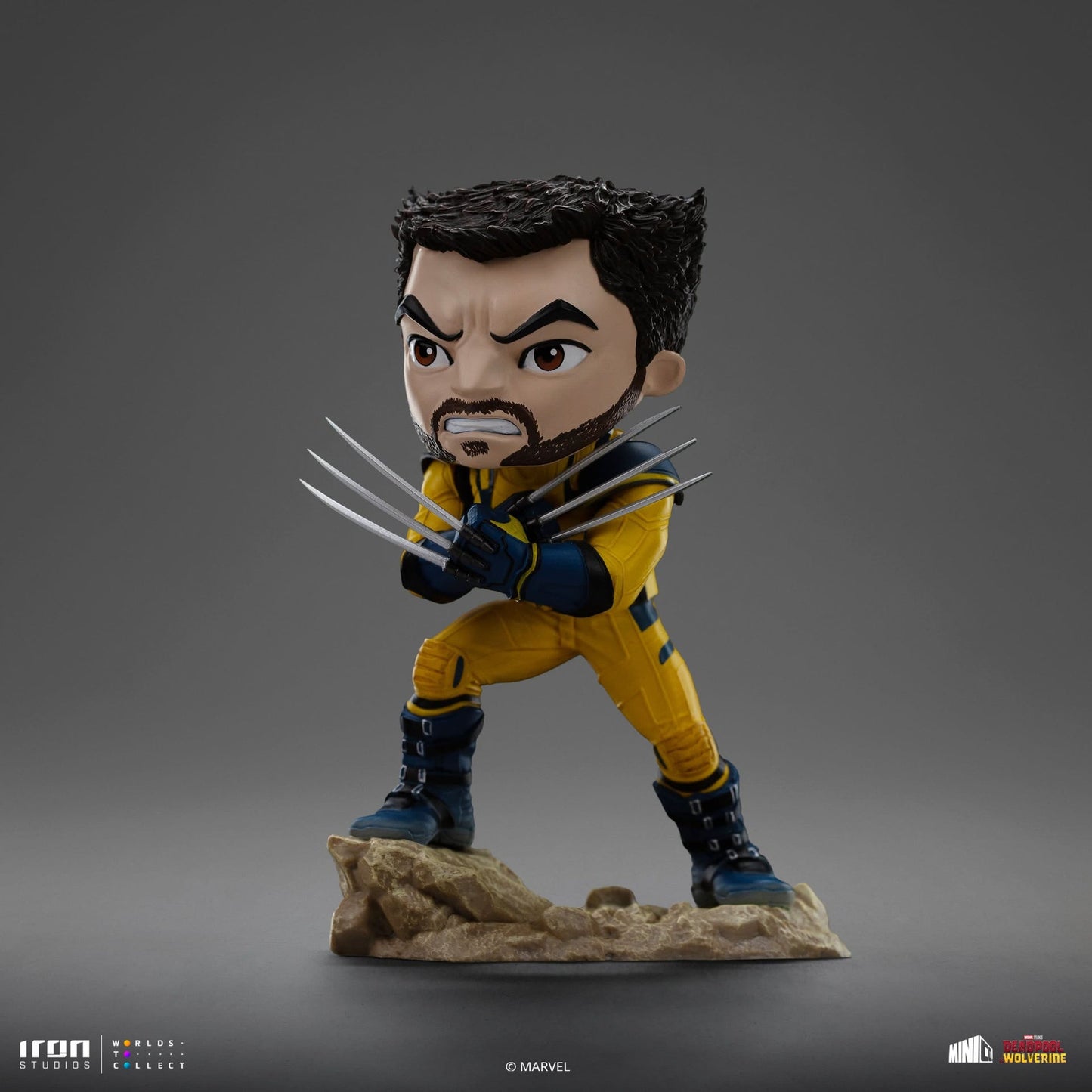 Deadpool, Wolverine and Headpool (Unmasked) Figurine - Deadpool & Wolverine - Mini Co.