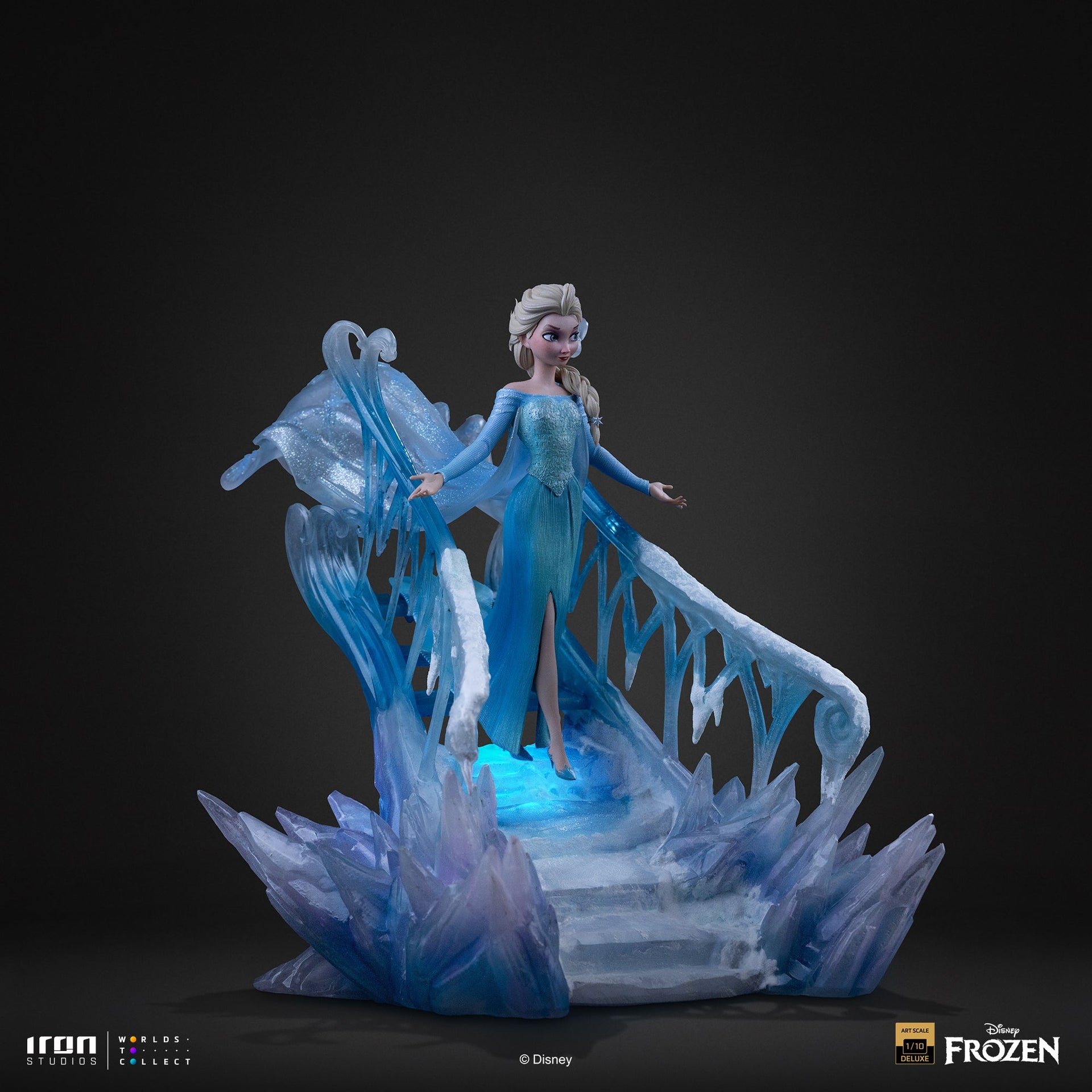 Statue Elsa Deluxe Frozen Art Scale 1/10 – Iron Studios
