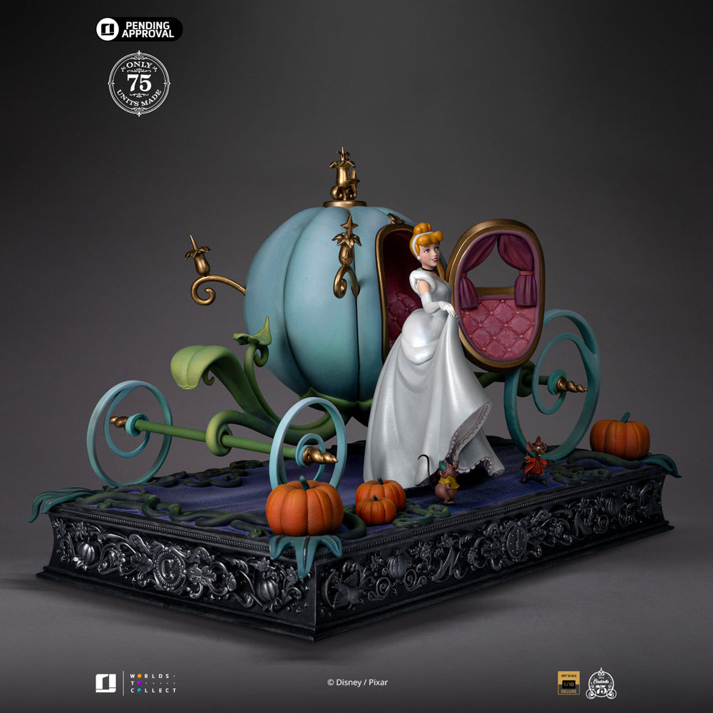 Cinderella Deluxe Statue (75th Anniversary Version) - Disney Classics - Art Scale 1/10