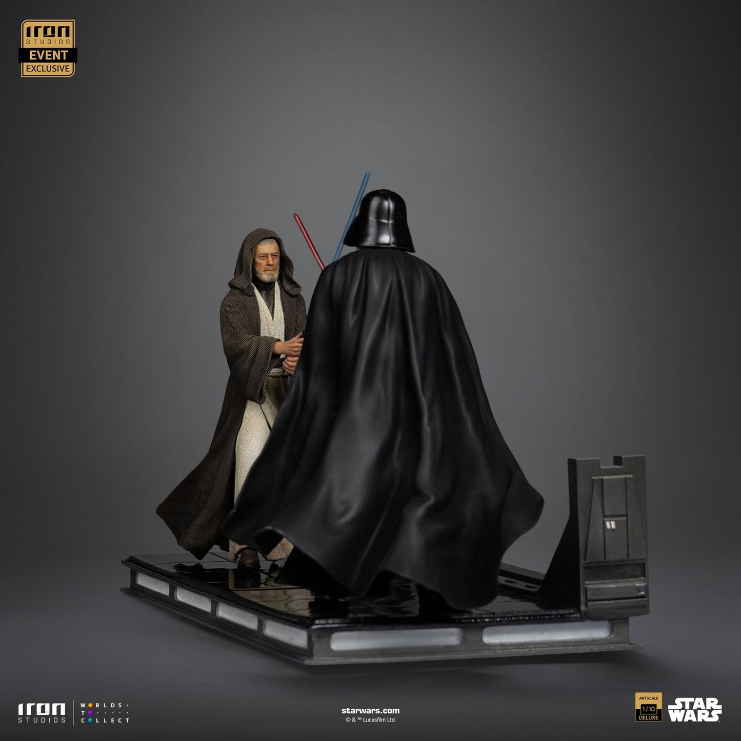 Statue Darth Vader vs Obi-Wan Kenobi (CCXP Event Exclusive 2025) - Star Wars - Art Scale 1/10