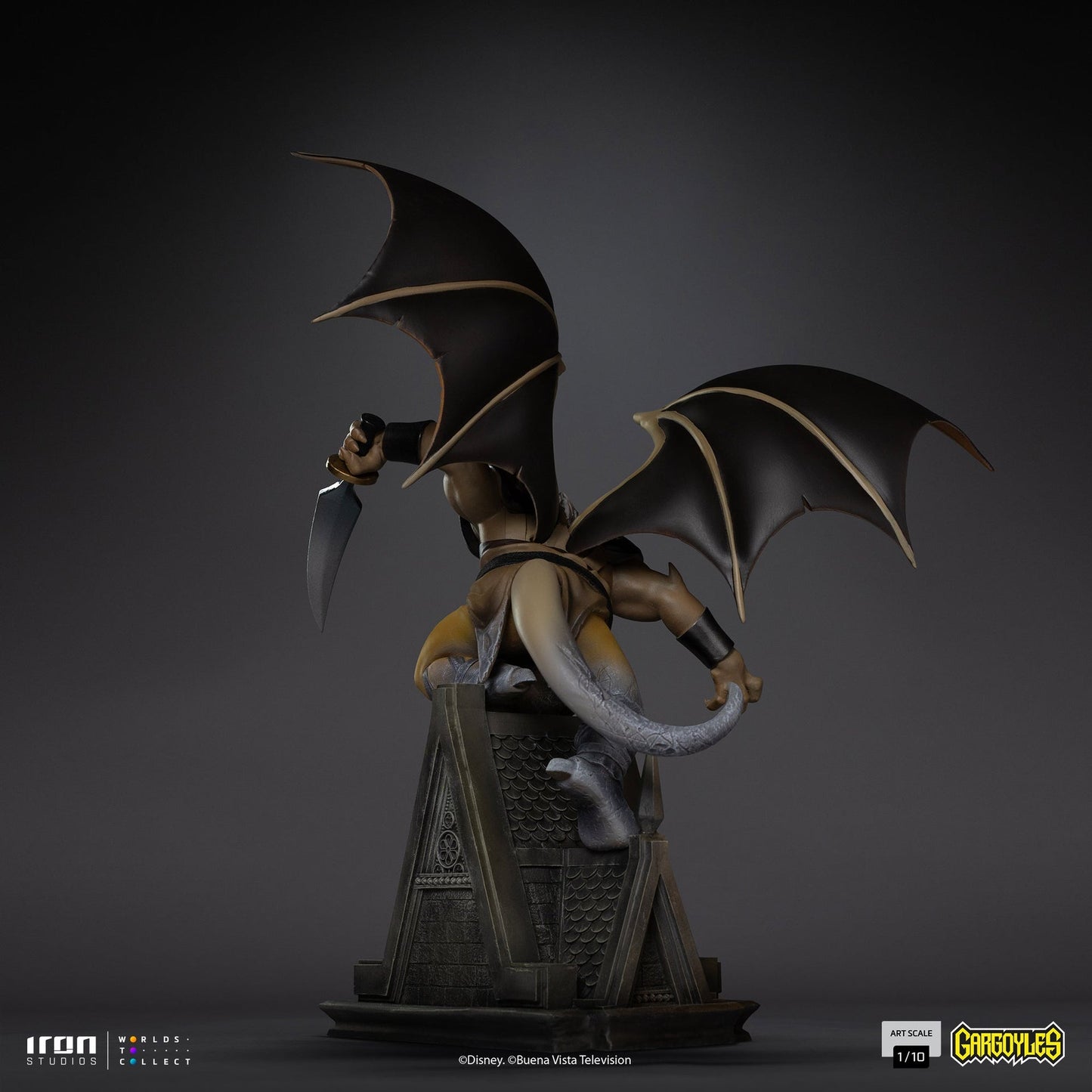 Statue Hudson - Gargoyles - Art Scale 1/10