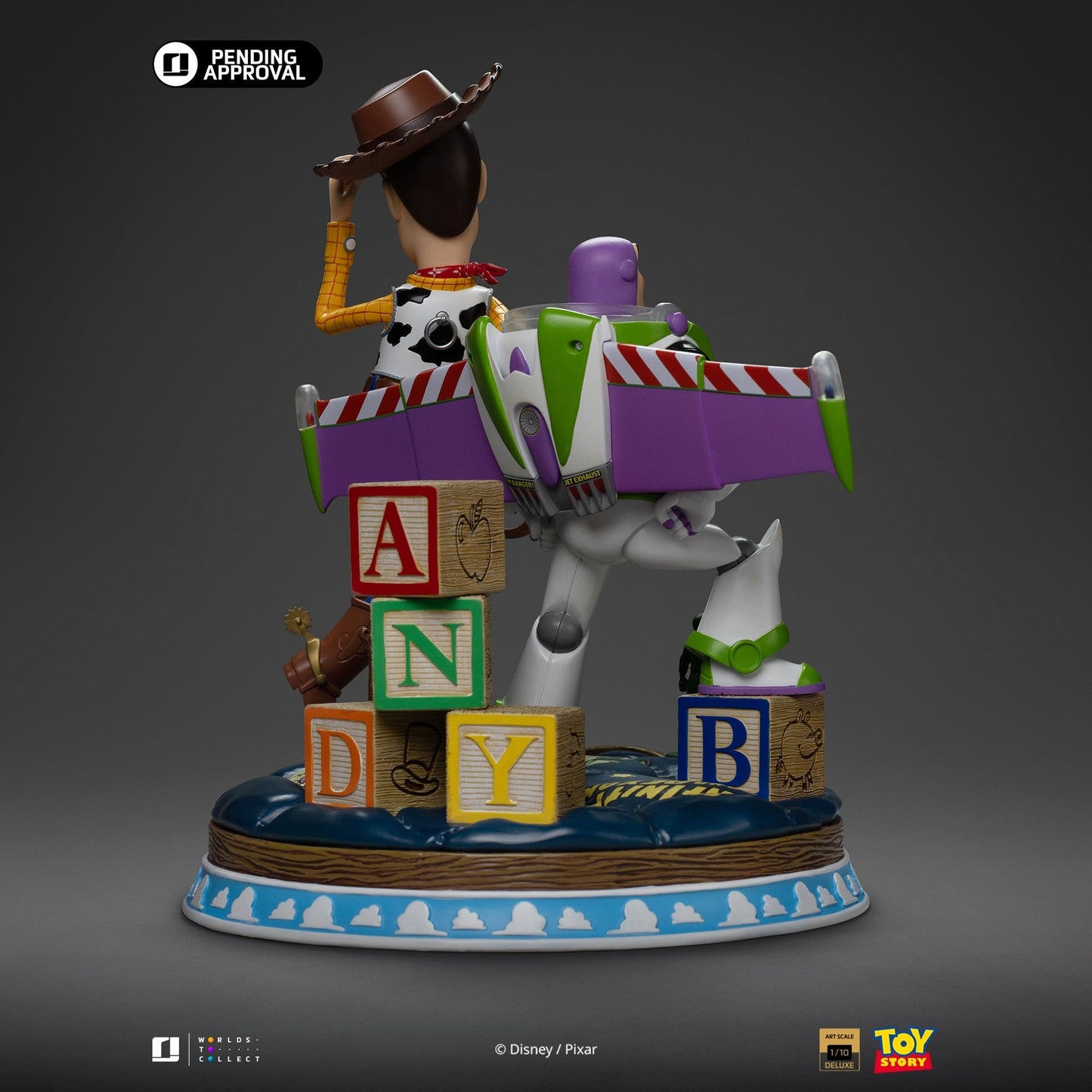 Buzz & Woody Statue - Toy Story - Deluxe Art Scale 1/10 - Disney Classics