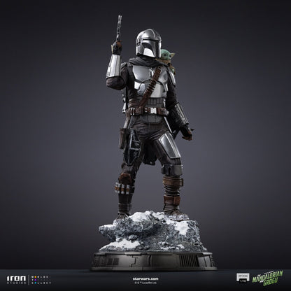 Statue Mandalorian and Grogu - The Mandalorian and Grogu Movie - Art Scale 1/10 - The Mandalorian & Grogu