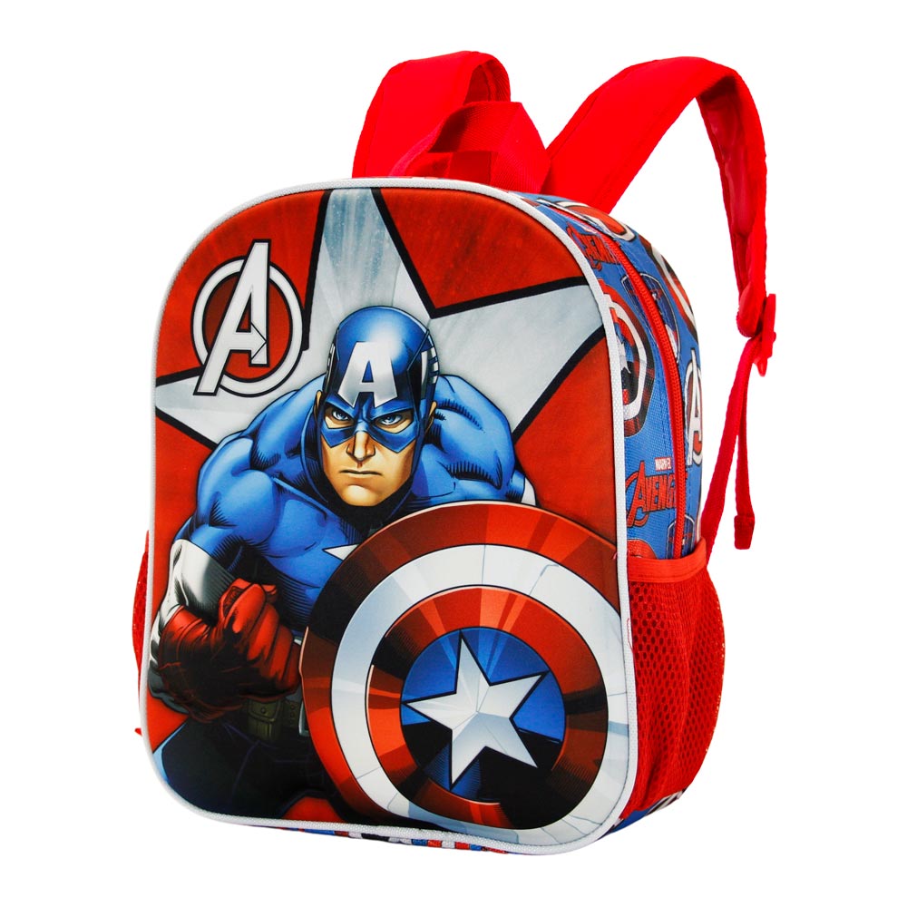 Sac à Dos 3D Petit Marvel Captain America « Gravity »