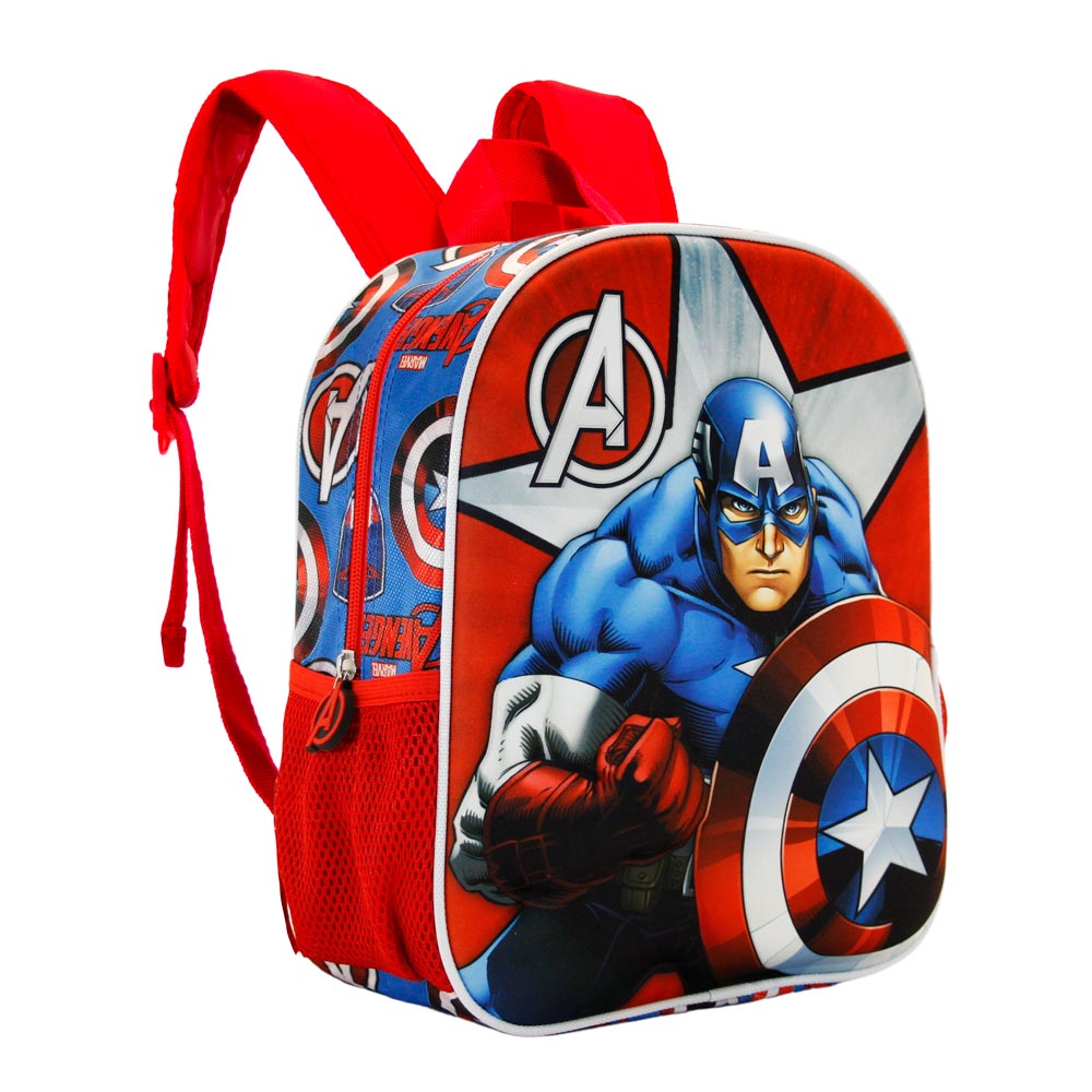 Sac à Dos 3D Petit Marvel Captain America « Gravity »