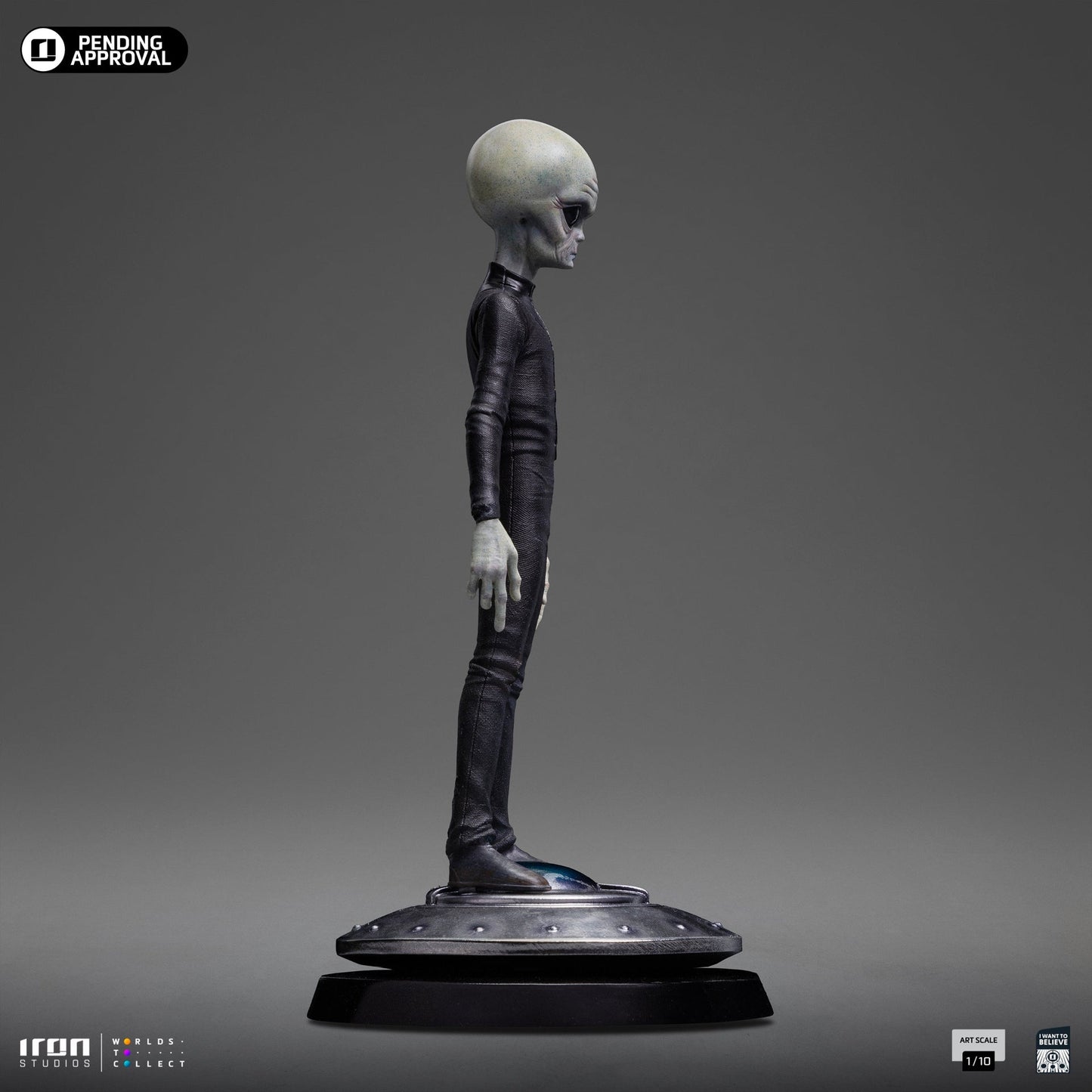 Alien Grey Statue - I Want To Believe - Art Scale 1/10