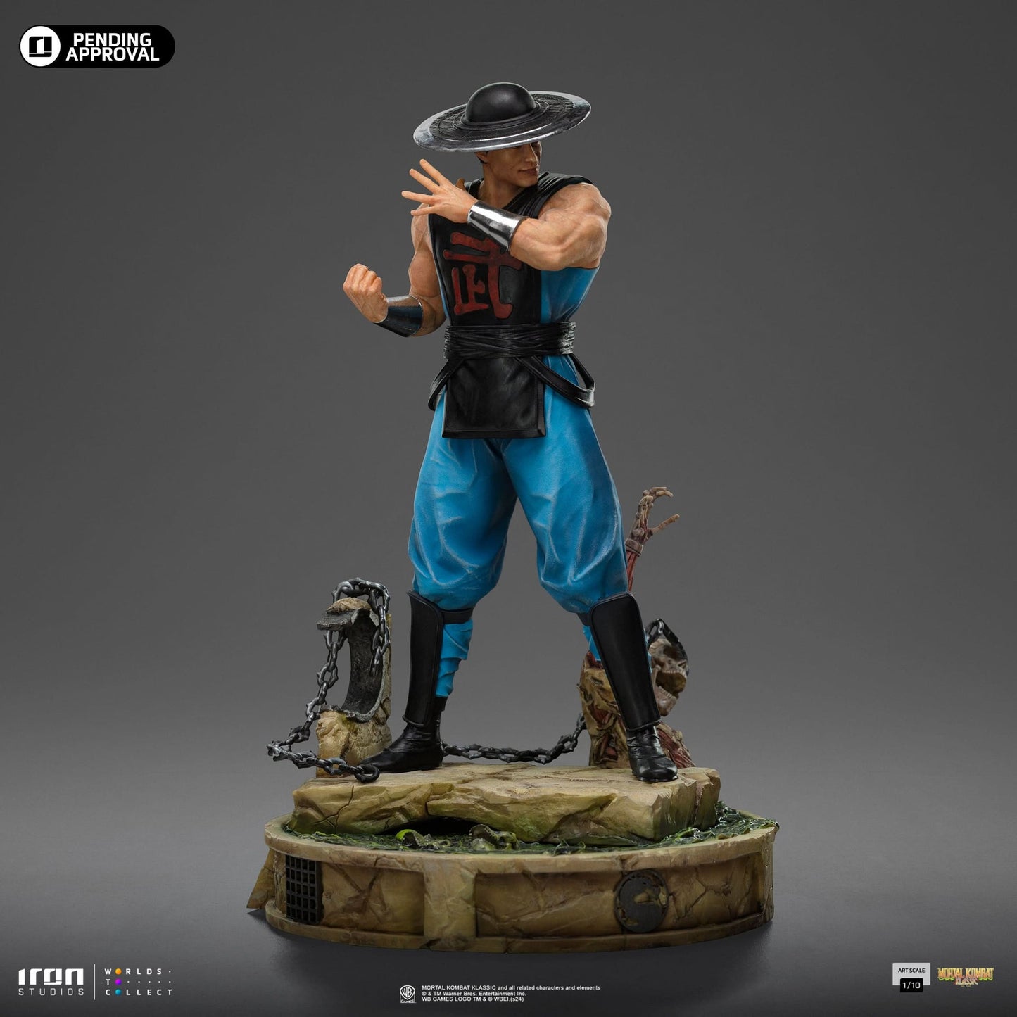 Kung Lao Statue - Mortal Kombat - Art Scale 1/10