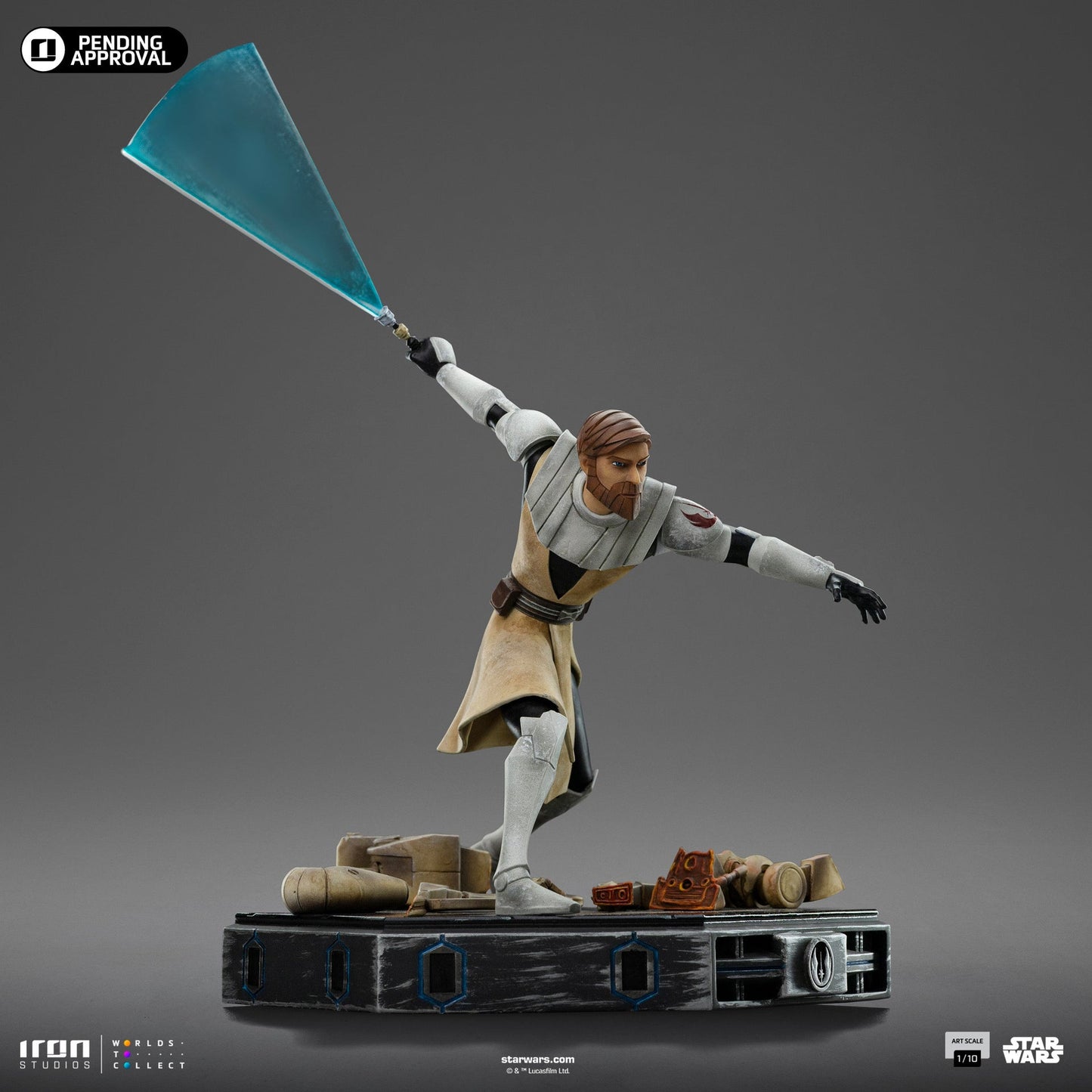 Statue Obi-Wan Kenobi - Star Wars: Clone Wars - Art Scale 1/10