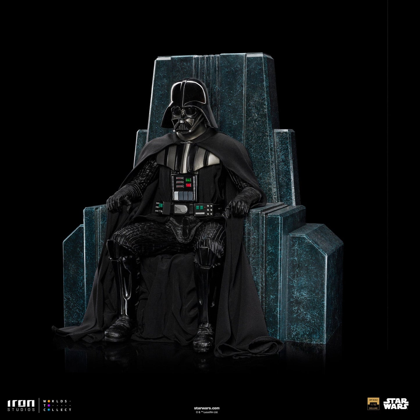 Darth Vader on Throne Statue - Star Wars: Obi-Wan Kenobi Series - Art Scale 1/10