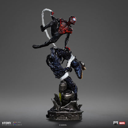 Miles Morales Statue - Spider-Man vs Villains Diorama - BDS Art Scale 1/10 - Marvel Comics