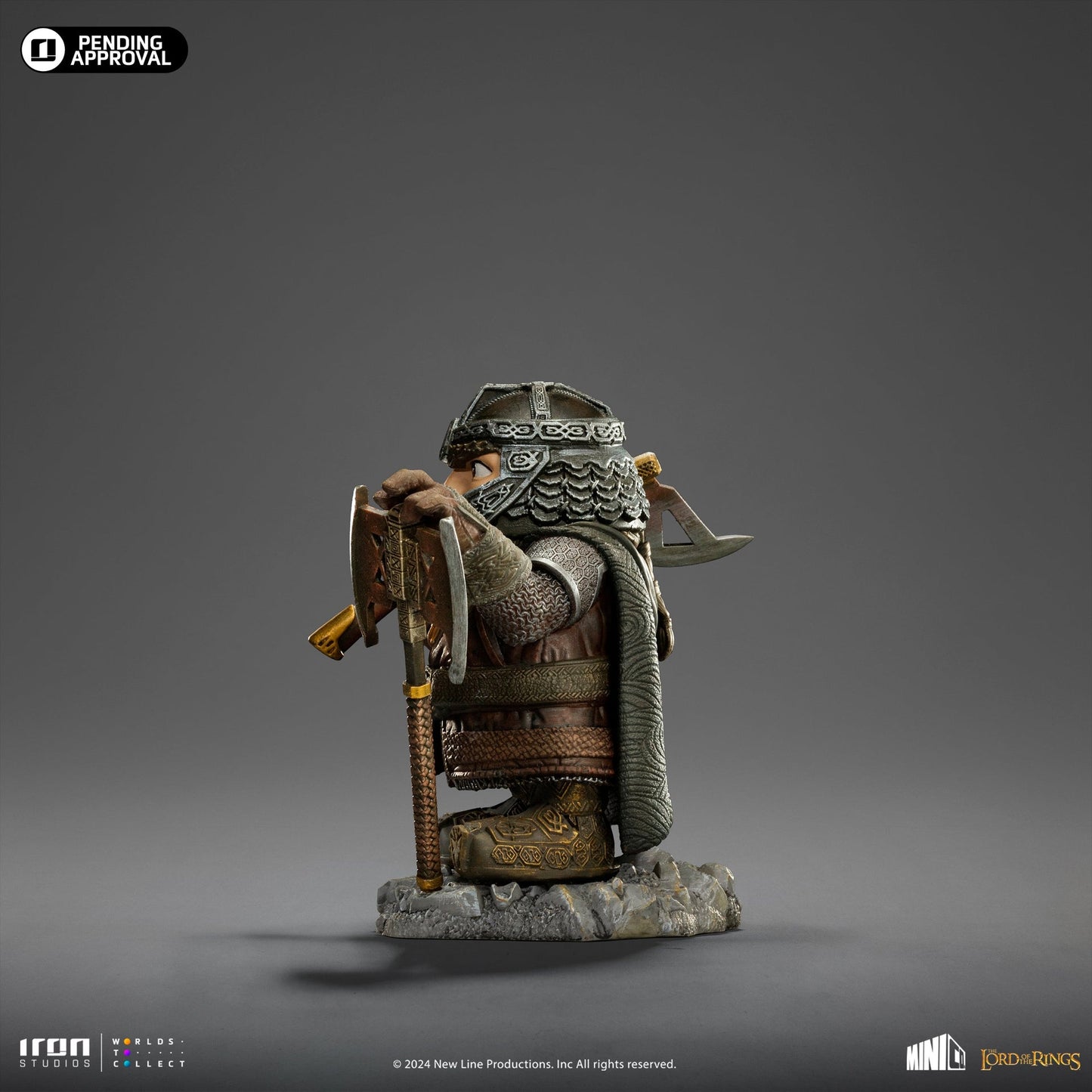 Gimli Figurine - The Lord of the Rings - Mini Co.