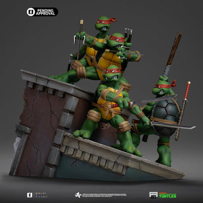 TMNT 1st Cover Set Statue - Teenage Mutant Ninja Turtles - Art Scale 1/10