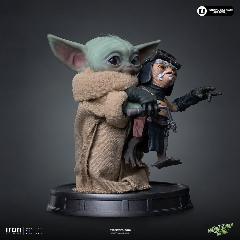 Grogu No Squeezy Statue - Mandalorian and Grogu Movie - Grogu Collection - The Mandalorian & Grogu