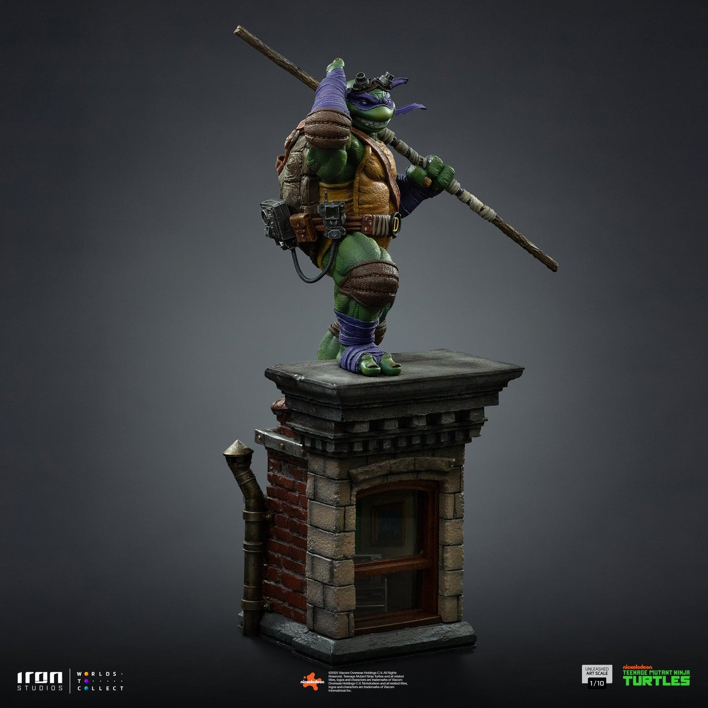 Donatello Unleashed Statue - Teenage Mutant Ninja Turtles - Art Scale 1/10
