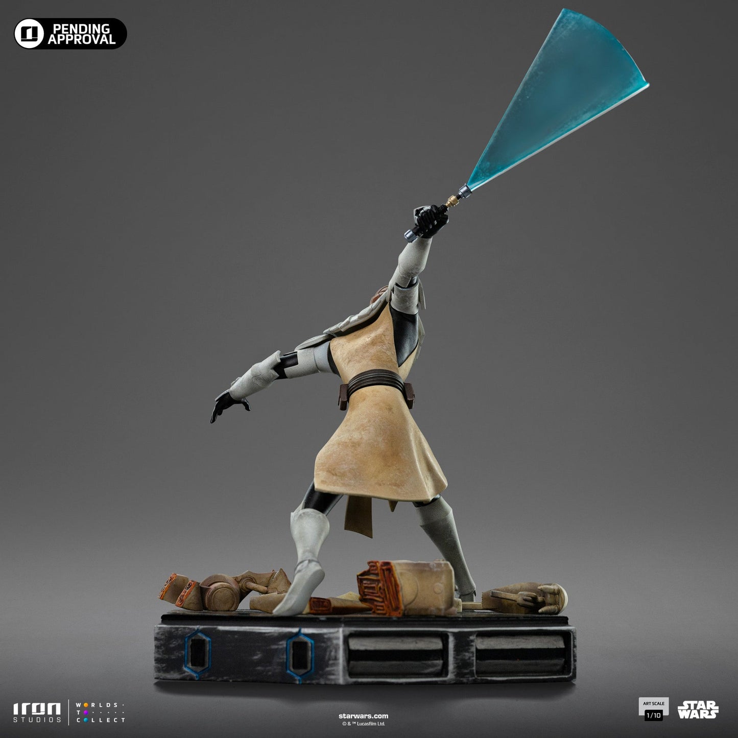 Statue Obi-Wan Kenobi - Star Wars: Clone Wars - Art Scale 1/10