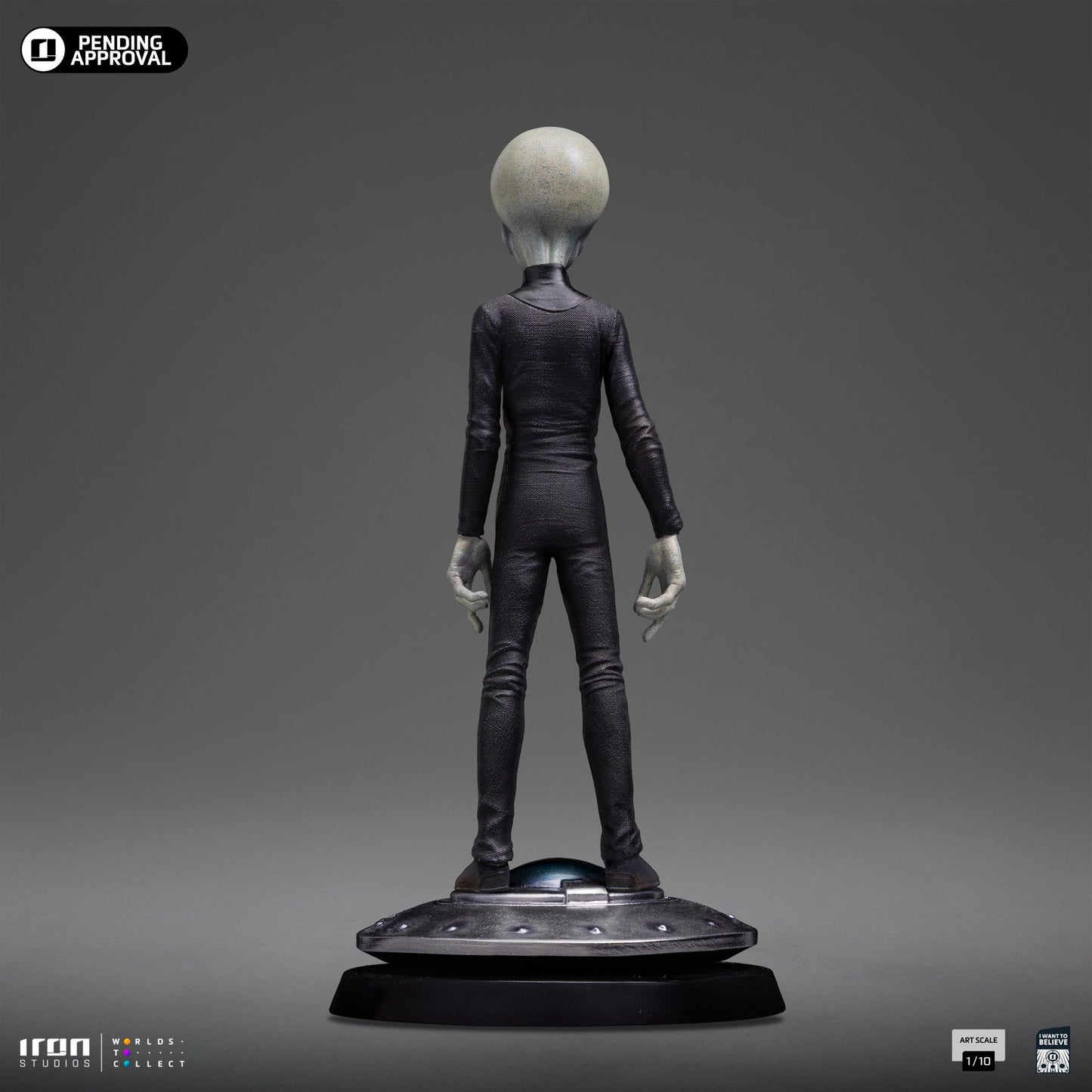 Alien Grey Statue - I Want To Believe - Art Scale 1/10