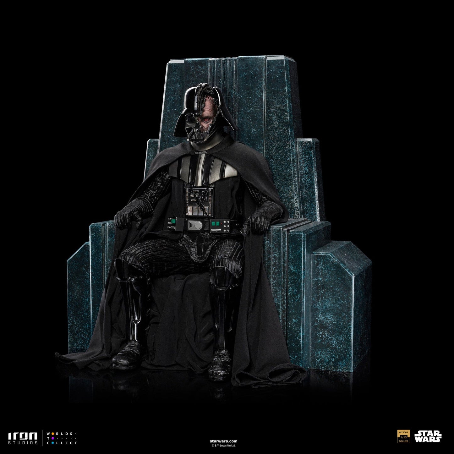 Darth Vader on Throne Statue - Star Wars: Obi-Wan Kenobi Series - Art Scale 1/10