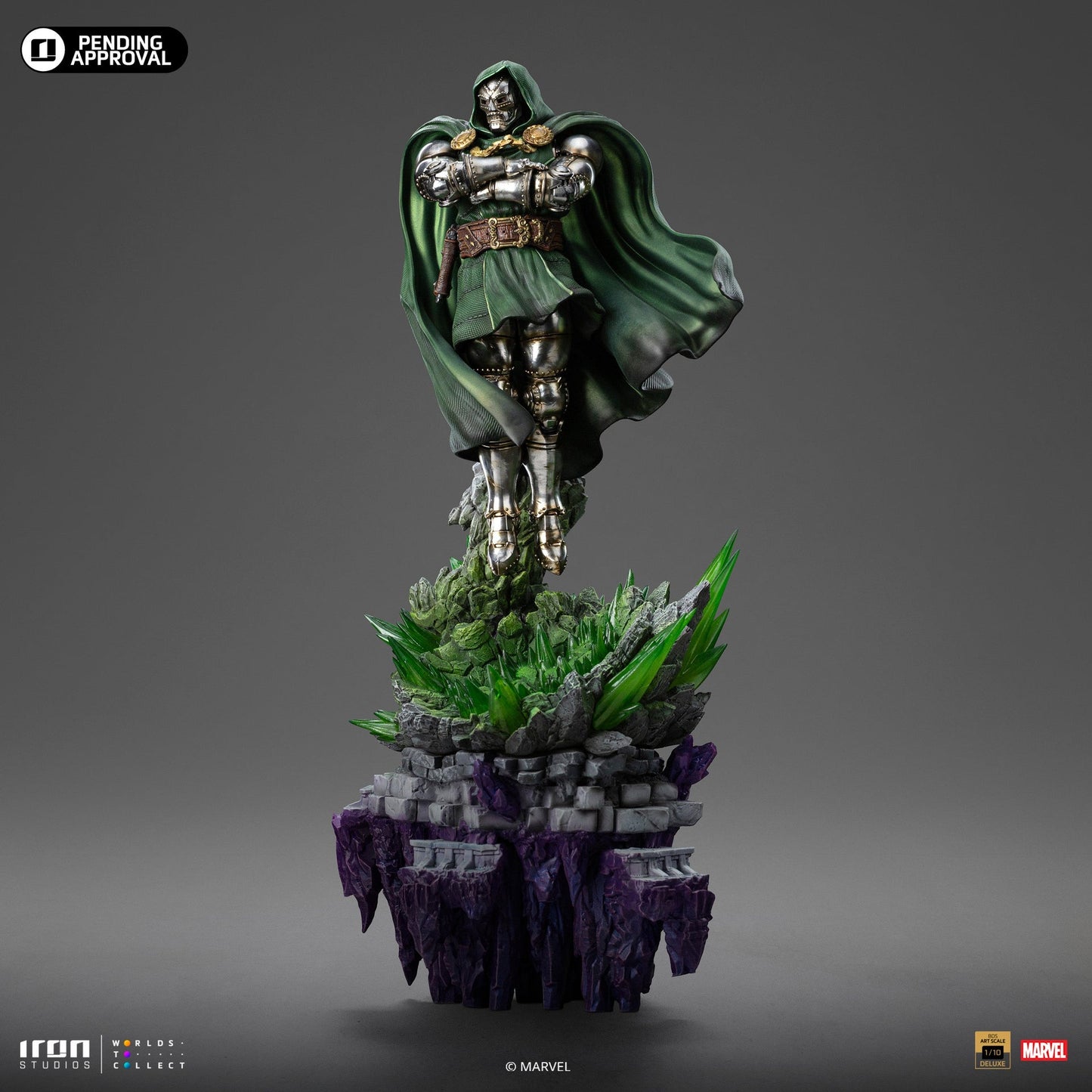 Statue Doctor Doom Deluxe - Infinity Gauntlet Diorama - BDS Art Scale 1/10 - The Fantastic Four