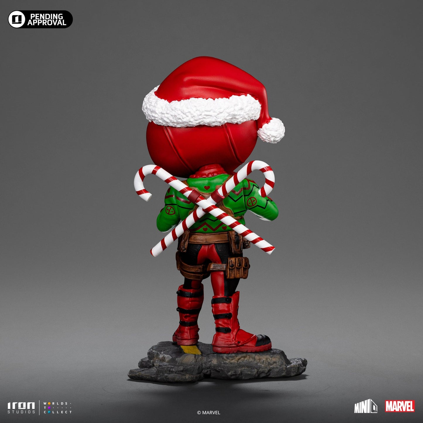 Deadpool (Holiday Version) Figure - Marvel Comics - Mini Co.