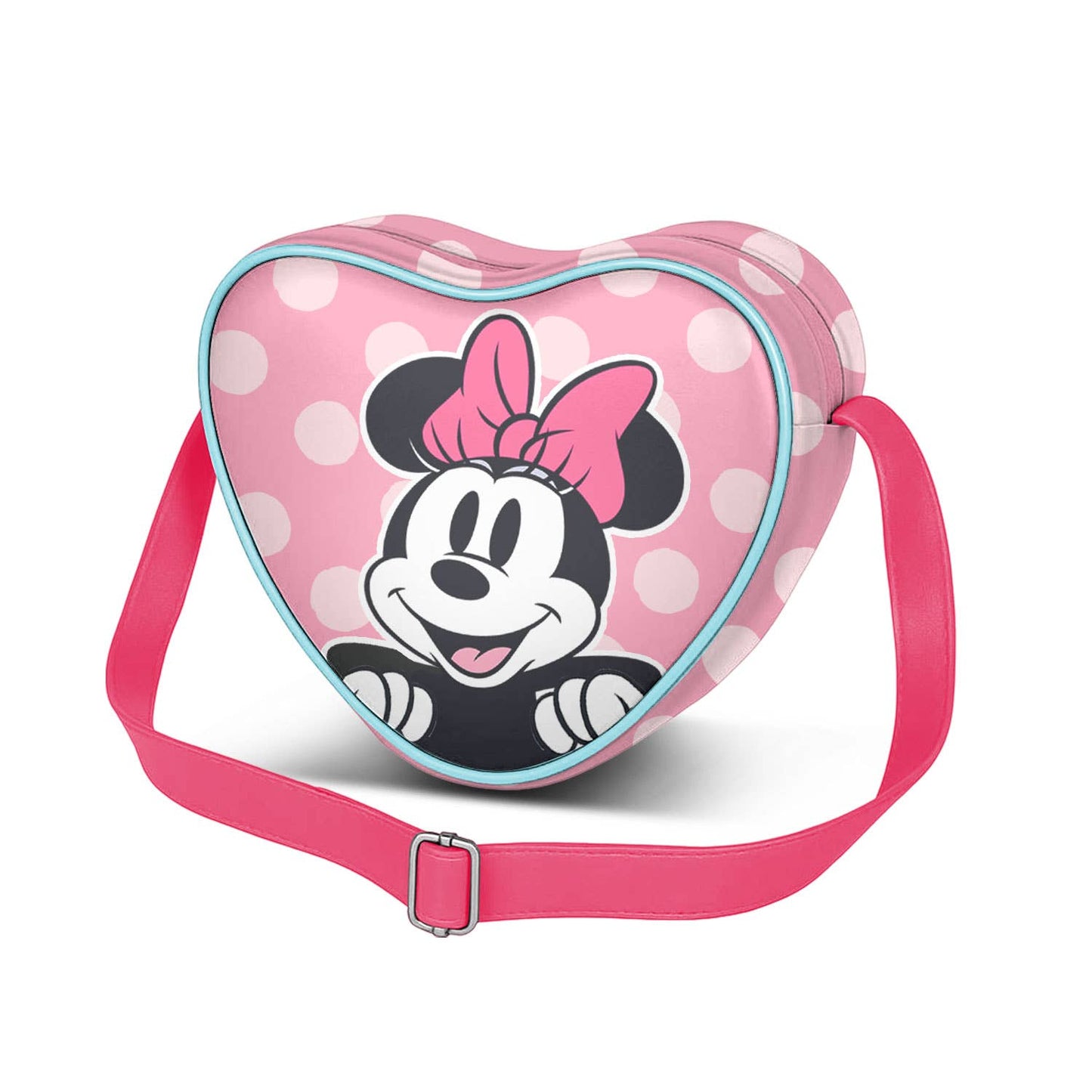 Disney Minnie Mouse Schultertasche im Schleifen-Stil mit Herzmotiv