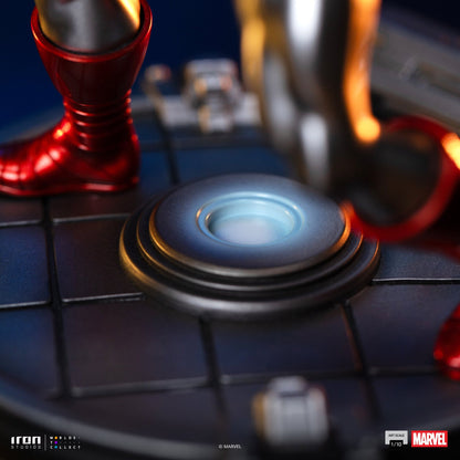 Statue Iron Man Red & Chrome - Marvel Comics - Art Scale 1/10