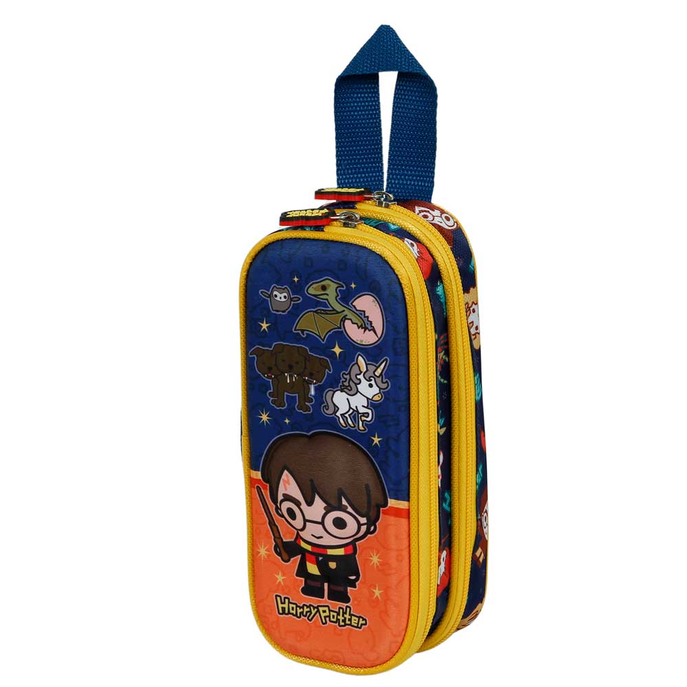 Trousse 3D Double Harry Potter « Crest »