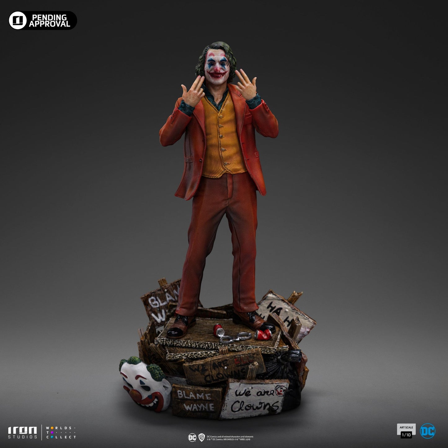 Joker (Arthur Fleck) Statue - Joker - Art Scale 1/10 - DC Comics