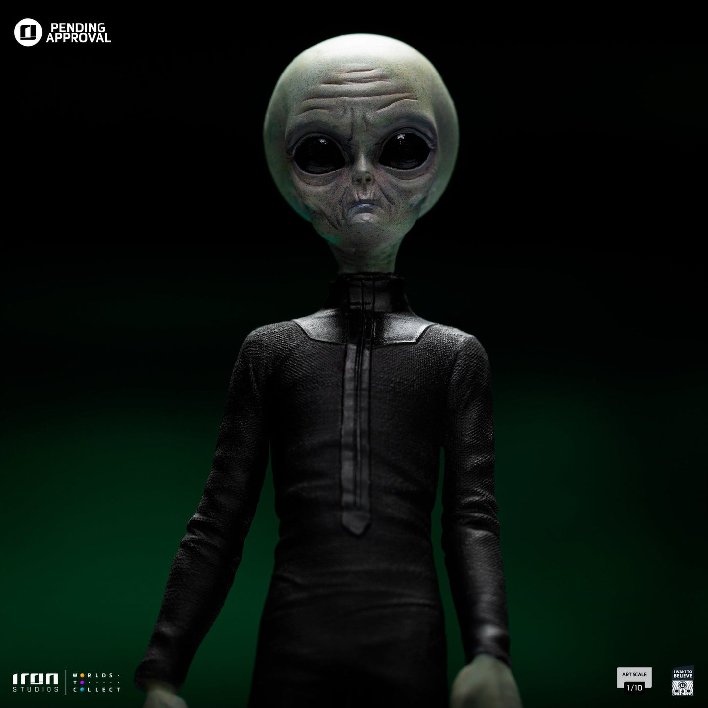 Alien Grey Statue - I Want To Believe - Art Scale 1/10