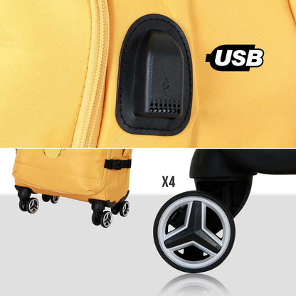 Valise Cabine 4 Roues Disney Le Roi Lion « Face »