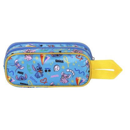 Trousse 3D Double Disney Lilo & Stitch « Hello »