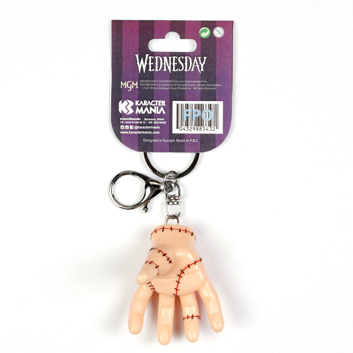 Porte-Clés Icon Wednesday « Icon 3D Thing »