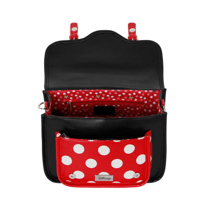 Sac à Bandoulière-Sac à Dos Satchel Disney Minnie Mouse « Face »