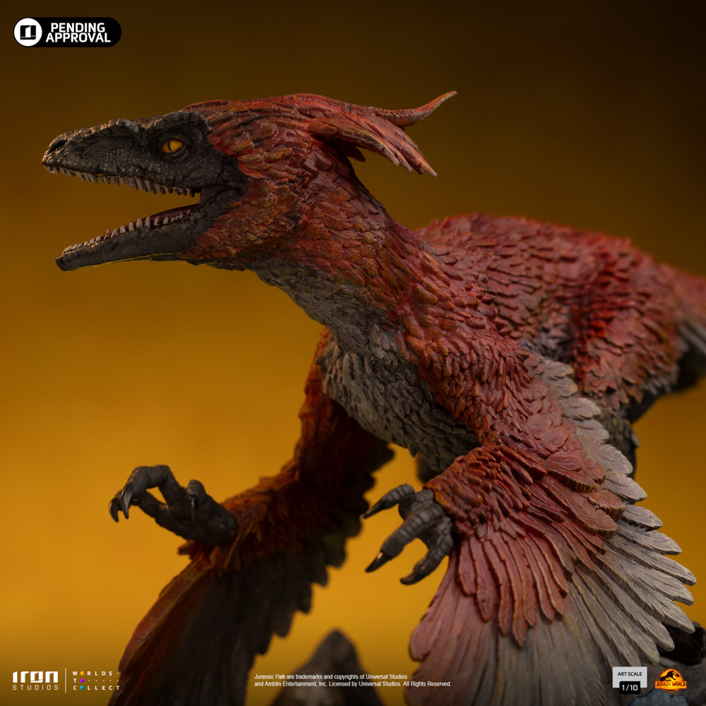 Pyroraptor Statue - Jurassic World: Dominion - Art Scale 1/10