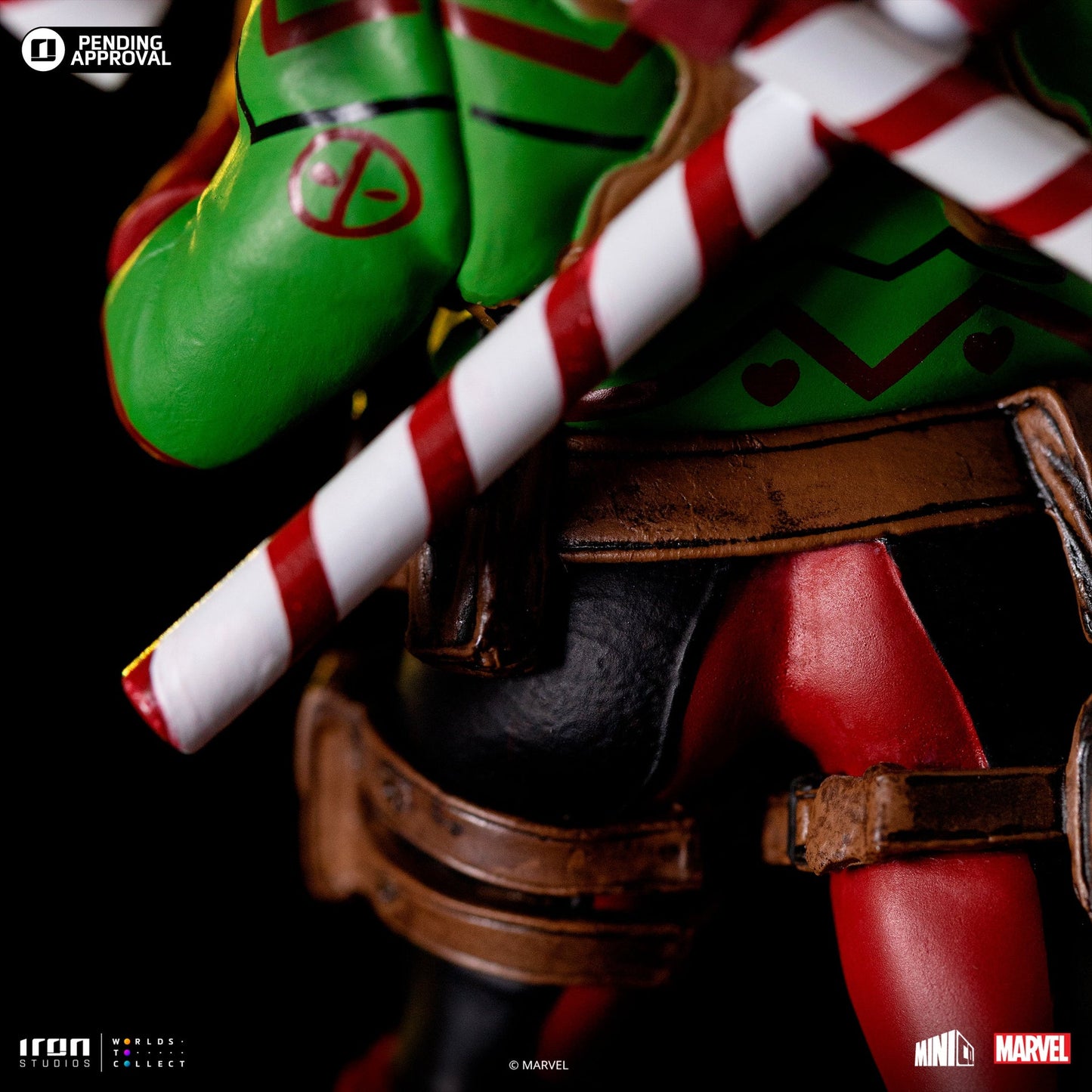 Deadpool (Holiday Version) Figure - Marvel Comics - Mini Co.