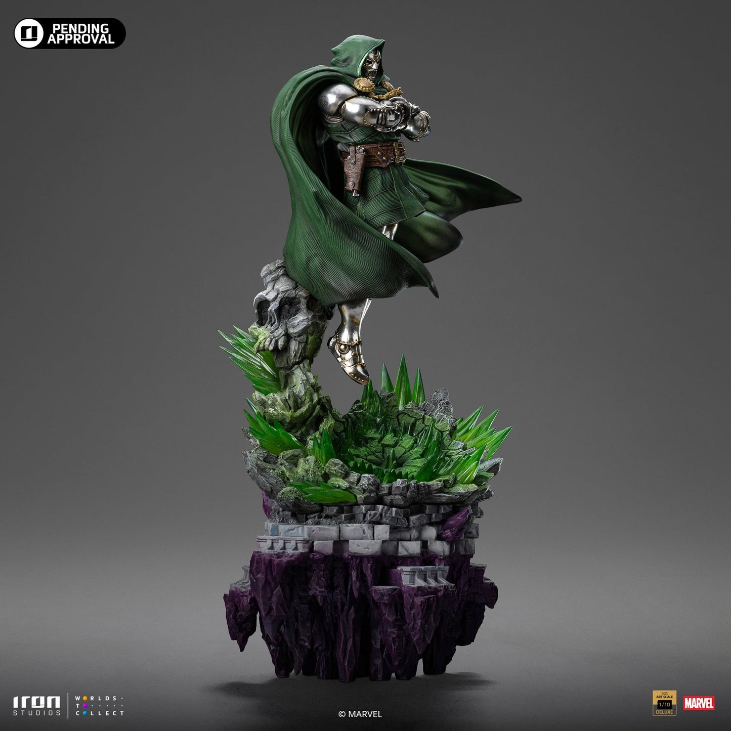 Statue Doctor Doom Deluxe - Infinity Gauntlet Diorama - BDS Art Scale 1/10 - The Fantastic Four