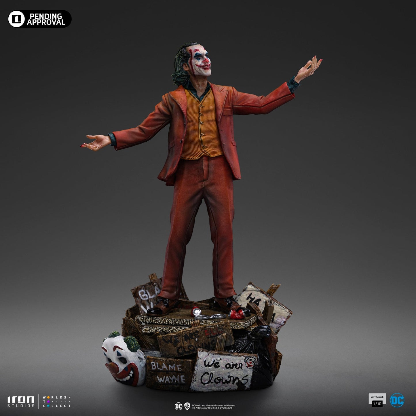 Joker (Arthur Fleck) Statue - Joker - Art Scale 1/10 - DC Comics