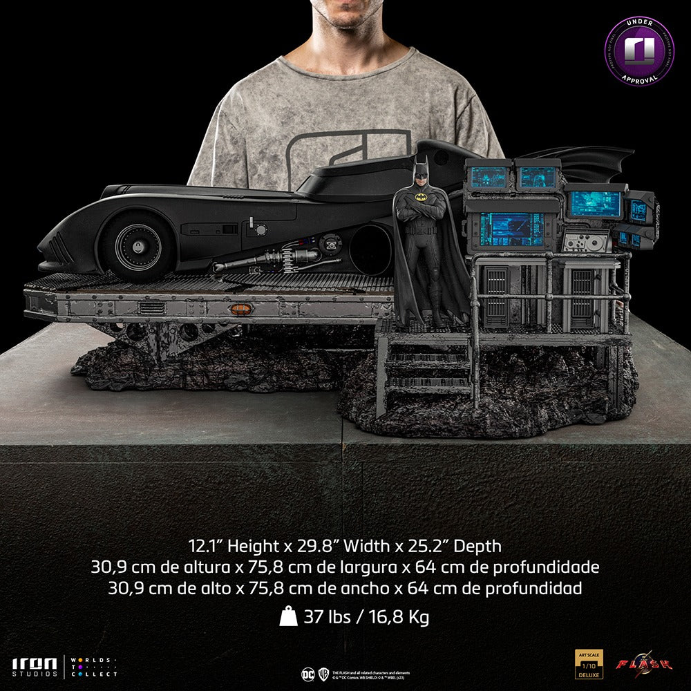 Batmobile - Artscale Deluxe 1/10 statuette - The Flash