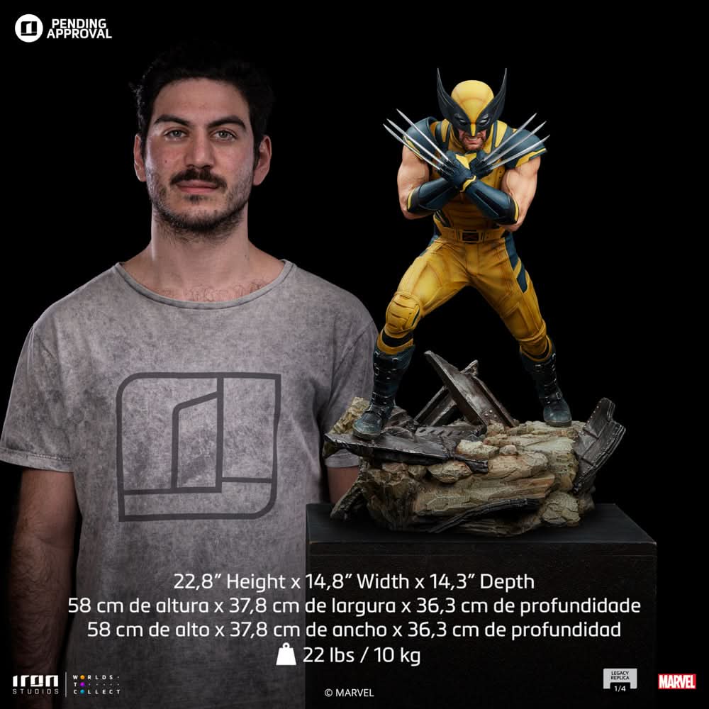Wolverine Statue - Deadpool & Wolverine - Legacy Replica 1/4
