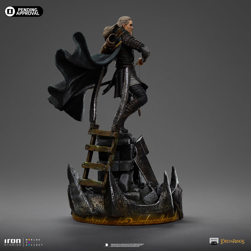 Statue Legolas Unleashed - the Lord of the Rings - Art Scale 1/10