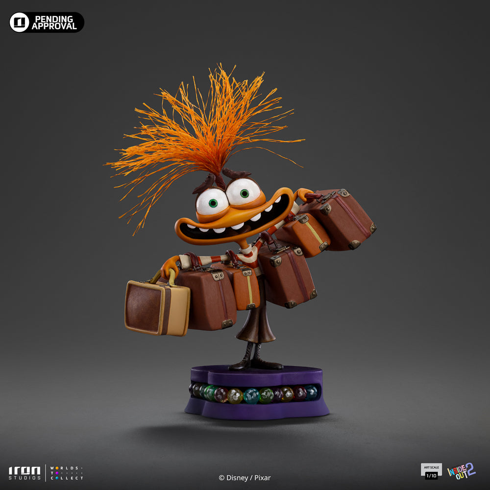 Statue Anxiety - Inside Out 2 - Art Scale 1/10 - Disney