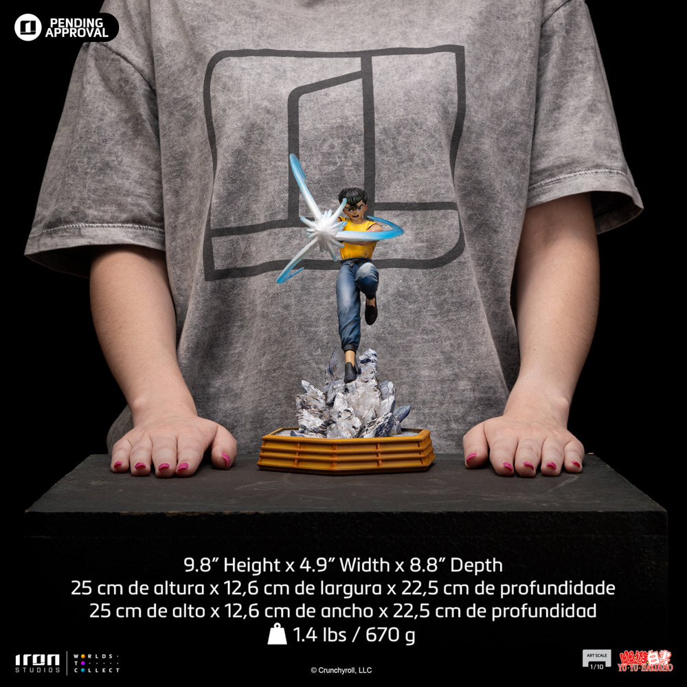 Yusuke Urameshi Statue - Yu Yu Hakusho - Art Scale 1/10