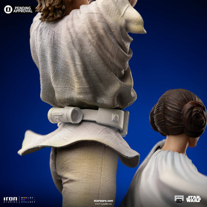 Statue Luke and Leia - Star Wars - Art Scale 1/10