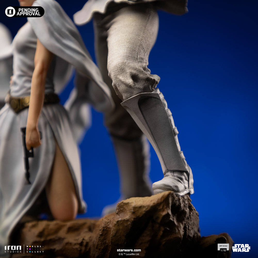 Statue Luke and Leia - Star Wars - Art Scale 1/10