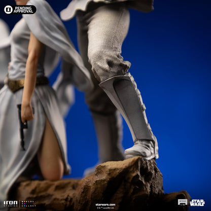 Statue Luke and Leia - Star Wars - Art Scale 1/10