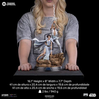 Statue Luke and Leia - Star Wars - Art Scale 1/10