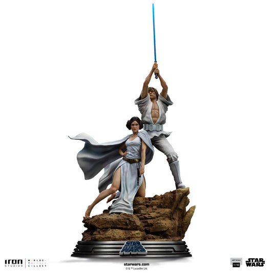 Statue Luke and Leia - Star Wars - Art Scale 1/10